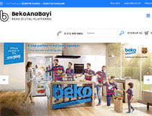 Tablet Screenshot of bekoanabayi.com